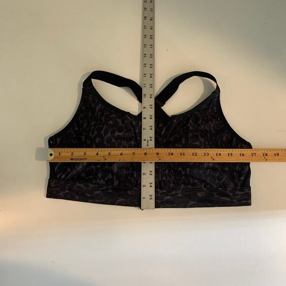 Fabletics Sports Bra Women L Large Multi Zoe High Impact Front Zip Crossback - Picture 8 of 13